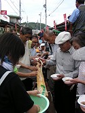 ジャンボ流しソーメン