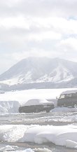 道の駅千曲川から望む高社山