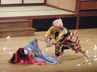 「神霊矢口渡 頓兵衛住家の段」から